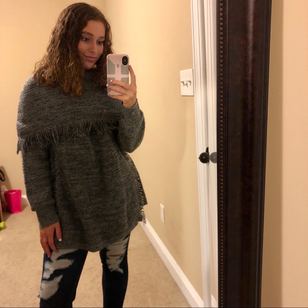 Grey Sweater Tunic